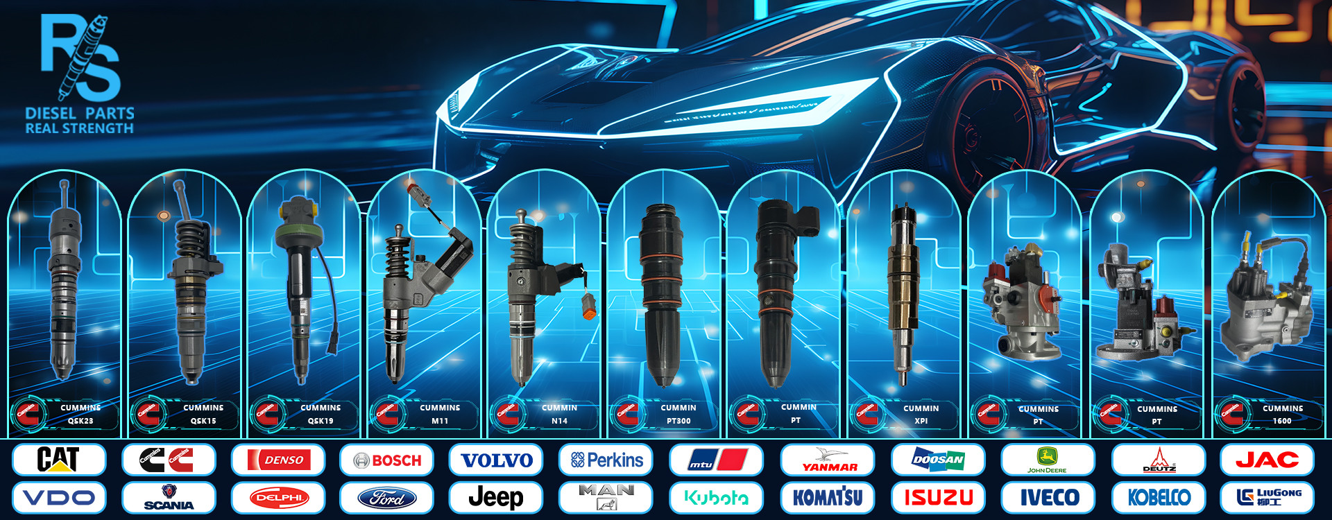 Kualitas Injektor Cummins Diesel pabrik